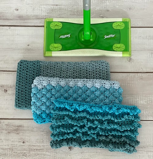 Crochet Mop and Sweeper Cover Free Patterns 2