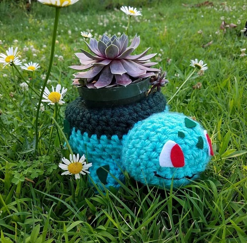 Cute and Easy Succulent Holder Crochet Patterns