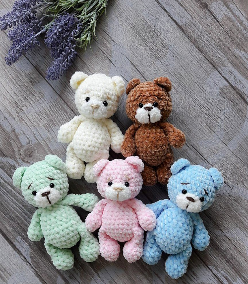 Easy and Cute Crochet Cuddly Toys Patterns