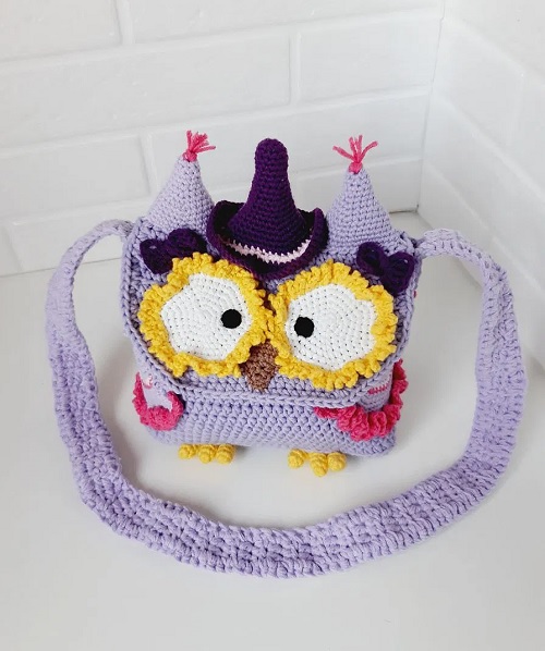 baby owl shoulder bag