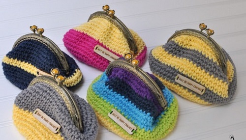 Crochet Coin Purse for Women 5