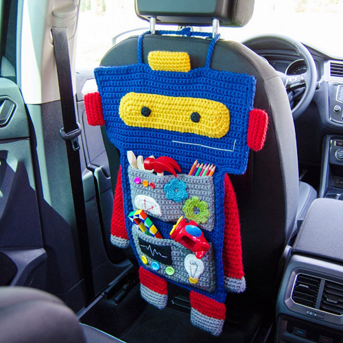Robot Organizer Crochet