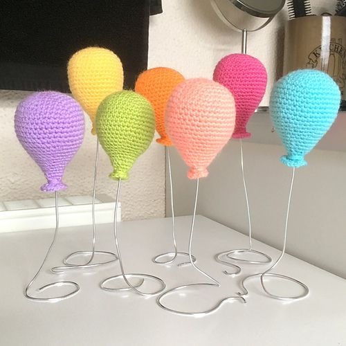Crochet Balloon Free Patterns For New Year 2