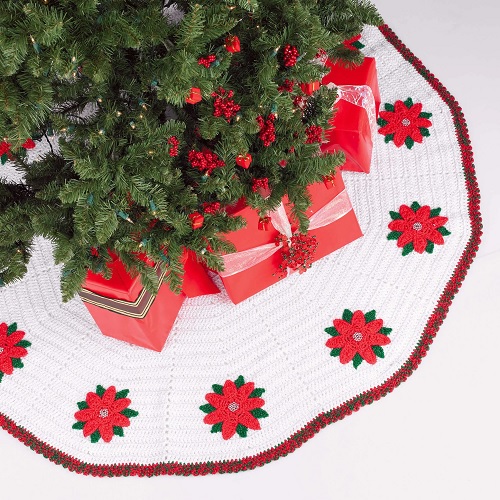 crochet tree skirt