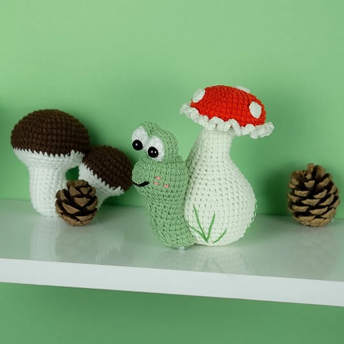 Mushroom with Snail
