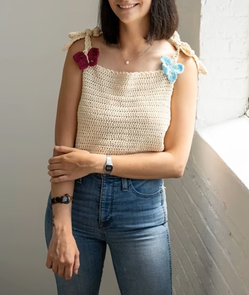 Butterfly Tank Top