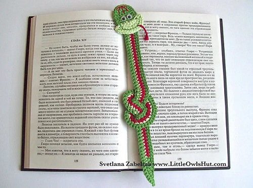 Crochet Flower Bookmark Patterns 2