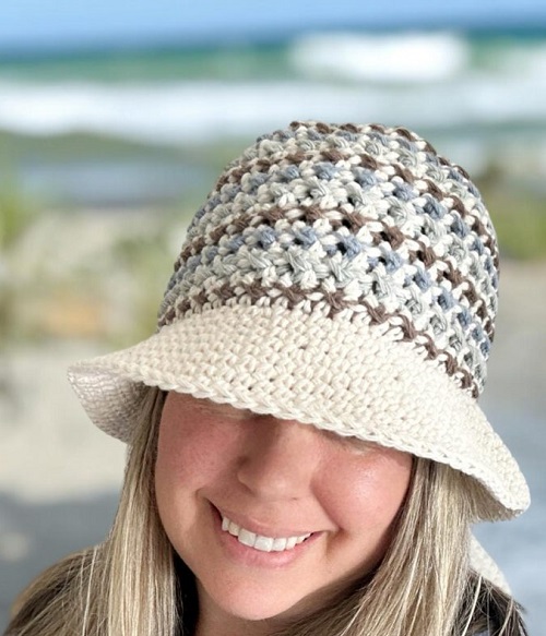 Easy Crochet Bucket Hat
