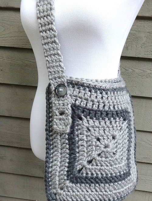 DIY Crochet Messenger Bag Ideas