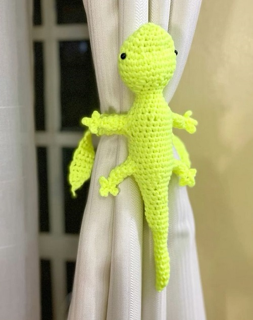 Easy and Cute Animal Curtain Tieback Crochet Patterns 2