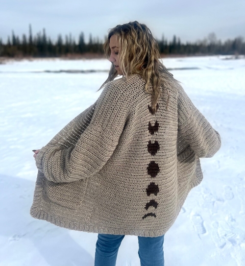 Crochet All My Phases Cardigan Pattern