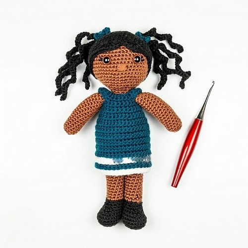 My Girl Pearl Easy Crochet Doll Pattern