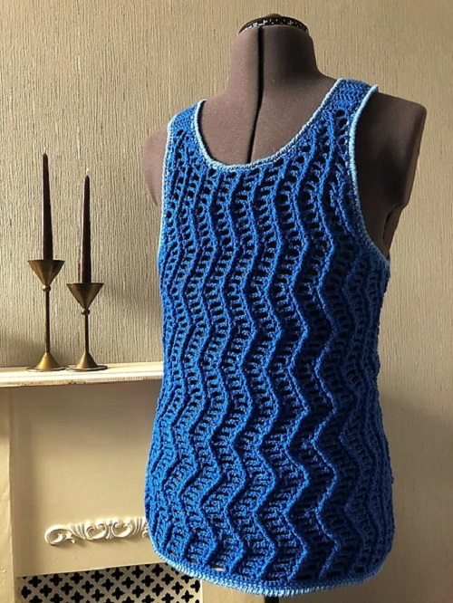 Crochet Tank Top Free Patterns 1