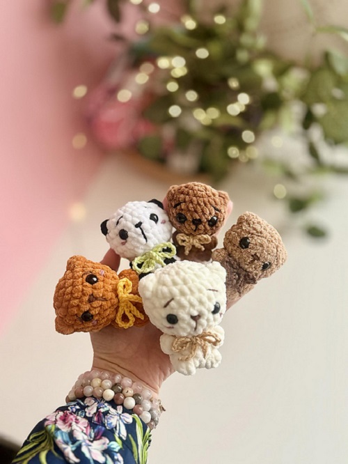 Crochet Cute Pocket Teddies Free Patterns 3
