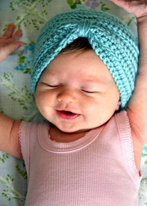 Crochet Newborn Hat 2