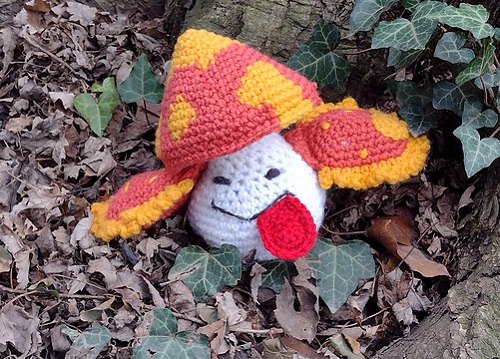 Crochet Mushrooms Free Patterns 3