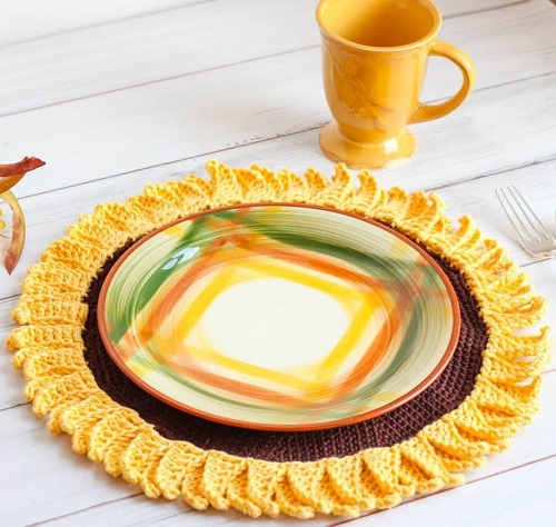 Crochet Placemats Free Patterns 2