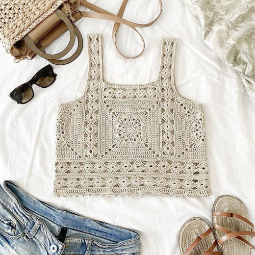 crochet camisole top