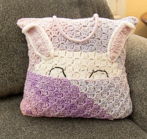 Cat Pillow Free Crochet Patterns 2