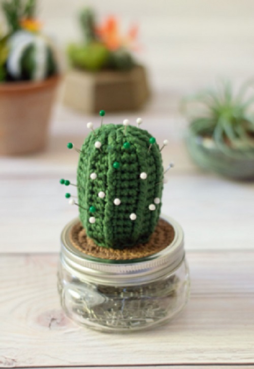 Crochet Cactus Free Pattern 8