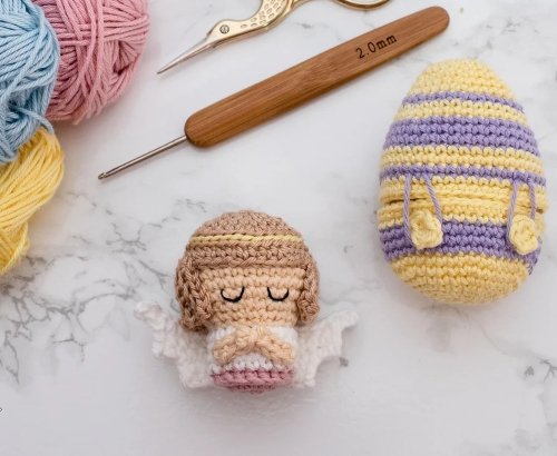 Easter Angel amigurumi