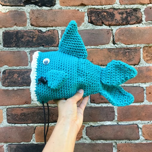 Sharkie Shark Chalk Bag
