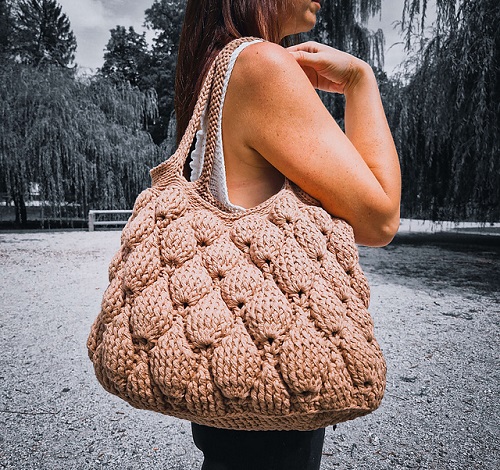 Large Crochet Handbags Free Patterns 3