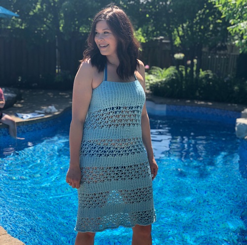 Tunisian Cover Up Crochet Pattern