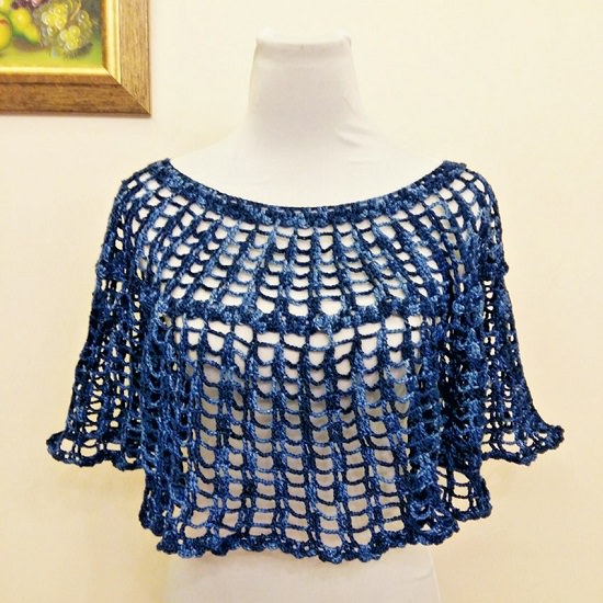 Free Crochet Poncho Patterns you can use for yourself