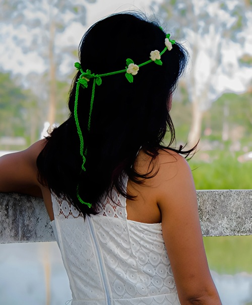 Boho Chic Flowers Headband
