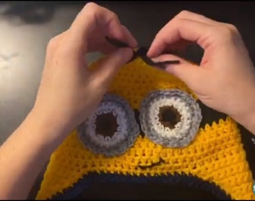 Crochet Minion Hat 1