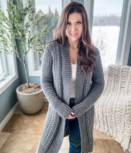 Trending Cabled Cardigan Patterns 4