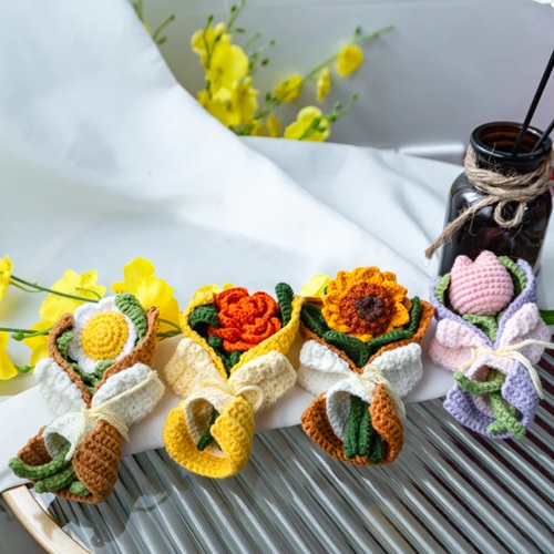 Sunflower Bouquet Fridge Magnet