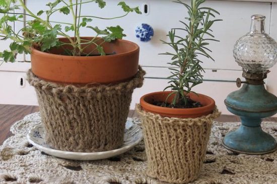 DIY Crochet Planter 5