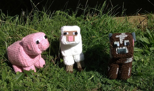 Minecraft Free Crochet Patterns 4
