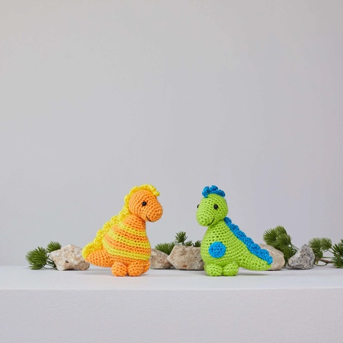Stellan and Stanley Crochet Dinosaur Pattern