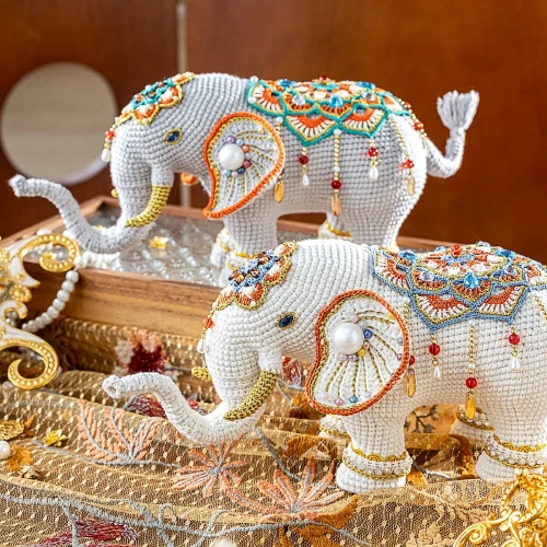 Prosperity Majestic Elephant Crochet