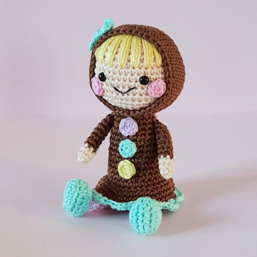 Crochet Happy Smiling Dolls Free Patterns
