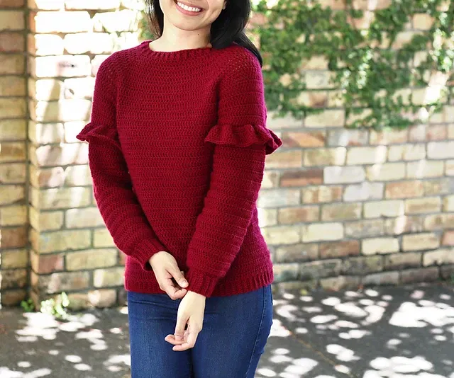 Crochet christmas sweater free patterns