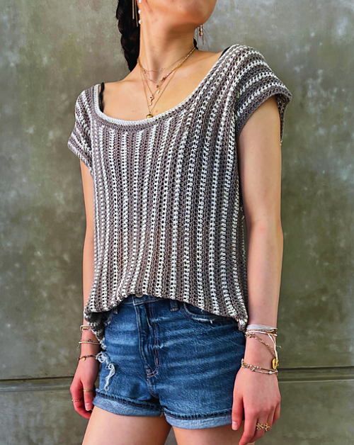 Stunning Oversized Crochet Top Patterns 2