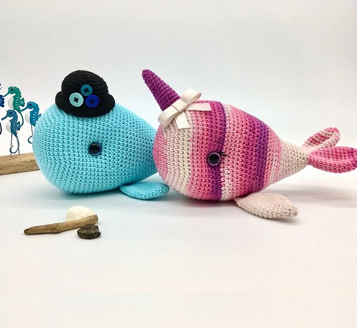 Wayne the Whale and Nelly the Narwhal