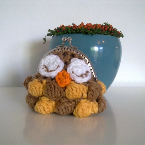 Owl coin purse