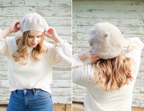Stunning Beret Crochet Hat