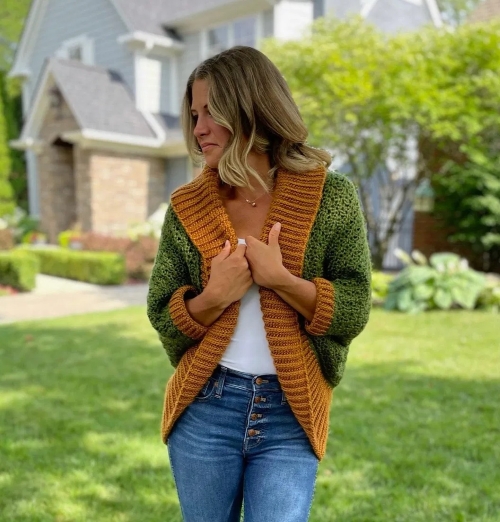 Free Cocoon Shrug Crochet Patterns 1