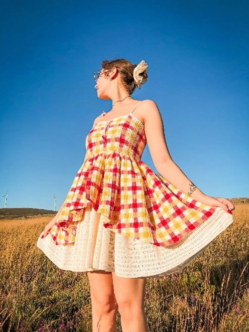 Freya Multiways 3-in-1 Gingham Babydoll