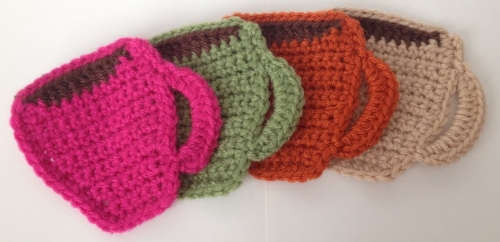 Quick & Easy crocheted Mug Coasters